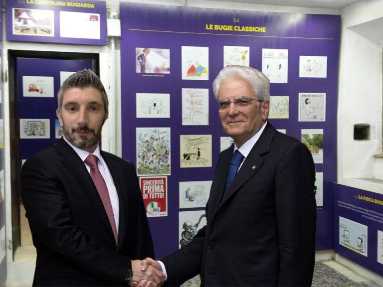 IL PRESIDENTE MATTARELLA IN VISITA AL MUSEO DELLA BUGIA