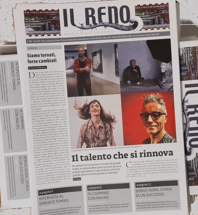 ARRIVA IL RENO, IL NOSTRO GIORNALE