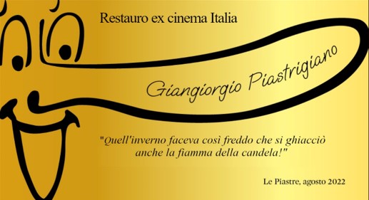 IL NASO DI INCIAMPO: UN MODO PER SOSTENERCI