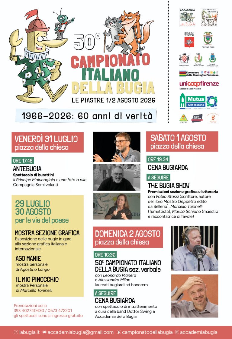 CAMPIONATO BUGIA: PRESENTATA L’EDIZIONE DEL CINQUANTESIMO